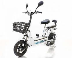 Электро мопед GreenCamel Тайфун 350 (48V 12Ah 350W) быстросъём белый купить в Воронеже