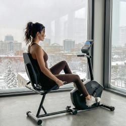 Горизонтальный велотренажер UNIX Fit BR-340E Compact купить в Воронеже