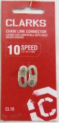 Замок цепи CLARK`S CL-10 1/2"x11/128" для 10скор. хромир. покр. купить в Воронеже