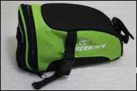 Велосумка Под Седло черно-зеленая купить в Воронеже