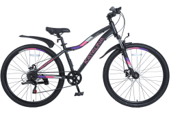 Велосипед Tech Team Katalina 26 черный купить в Воронеже