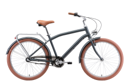 Велосипед Stark Comfort Man 3 speed (2026) Синий внешний вид