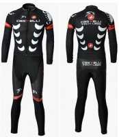 Велоформа Castelli Утепленная С Лямками черный купить в Воронеже