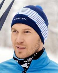 Лыжная шапка Nordski Line Jeans NSV474021 купить в Воронеже