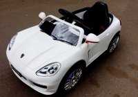 Электромобиль Eltreco Porsche Panamera А444АА белый купить в Воронеже