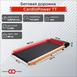 Беговая дорожка CardioPower TT купить в Воронеже