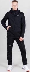 NSM795100-NSM776100 Премиальный мембранный костюм Nordski Trekking Black мужской купить в Воронеже