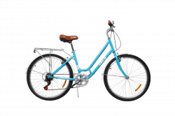 Велосипед WELS Elegance (2022) голубой купить в Воронеже