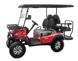 Гольфкар GreenCamel Linhai A22L (2+2, 4kW AC, R14 литые) LUX lifted красный купить в Воронеже