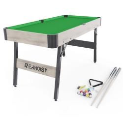 Игровой стол - бильярд DFC 54" 135 x 65 см, зеленый внешний вид