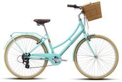 Женский велосипед Polygon Oosten 28 (2025) бирюзовый купить в Воронеже