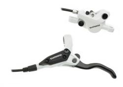 Тормоз дисковый Shimano M396 BL(лев)/BR(пер), 1000мм, белый  купить в Воронеже