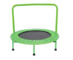 Батут с поручнем DFC JUMPFIT 36'' зеленый купить в Воронеже