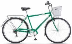 Комфортный велосипед Stels Navigator 350 V Z011 (2025) зеленый купить в Воронеже