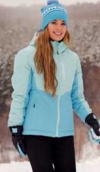 Утеплённая прогулочная лыжная куртка Nordski Montana Sky-Aquamarine женская  NSW531318 купить в Воронеже