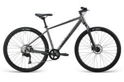 Комфортный велосипед Aspect Pathway (2025) серый купить в Воронеже