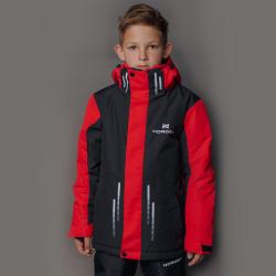 NSJ563910 Детская горнолыжная куртка Nordski Jr.Extreme Black/Red купить в Воронеже