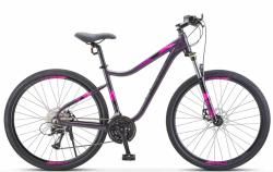 Женский велосипед Stels Miss 7700 MD 27.5" V010 (2023) темно-фиолетовый купить в Воронеже