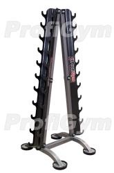 Стеллаж для фитнесс-гантелей на 7 пар типа «елочка» ProfiGym СТ-0400-K купить в Воронеже