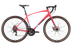 Шоссейный велосипед Stark Gravel 700.5 D (2024) розовый купить в Воронеже