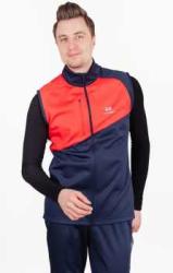 Лыжный жилет Nordski Premium Blueberry/Red NSM820021 купить в Воронеже