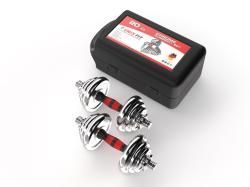 Набор гантелей UNIX Fit в кейсе 20 кг купить в Воронеже