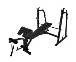 Скамья со стойками под штангу DFC D709 купить в Воронеже
