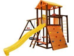 Игровой комплекс Perfetto sport «Bari-8» + качели "Паутина" купить в Воронеже