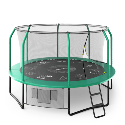 Батут UNIXline SUPREME GAME 12 ft (green) купить в Воронеже