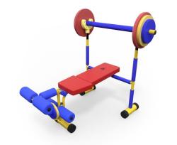 Скамья под штангу детская DFC VT-06 купить в Воронеже