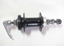 Втулка передняя VELOTEC дисковая, алюм. черн. купить в Воронеже