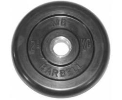 Диск обрезиненный BARBELL ATLET 2,5 кг / диаметр 51 мм купить в Воронеже