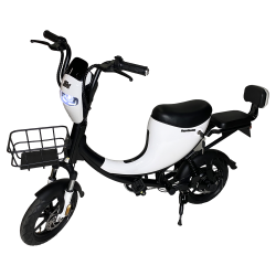 Электровелосипед Kugoo Kirin V2 черно-белый купить в Воронеже