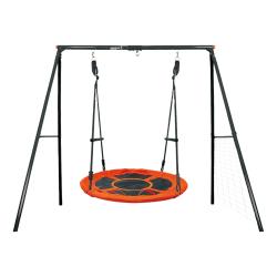 Качели уличные с воротами UNIX Kids 100 см Orange купить в Воронеже