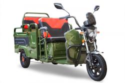 Грузовой электротрицикл Rutrike Вояж-П 1200 Трансформер 60V800W  зеленый купить в Воронеже