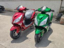 Электроскутер GreenCamel Круиз (72V 3000W R13) быстросъём зеленый купить в Воронеже