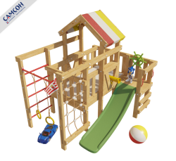 Детская игровая кровать-чердак Самсон Соник купить в Воронеже