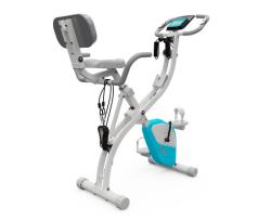 Велотренажер X-Bike DFC DavCreator Max, бело-голубой купить в Воронеже