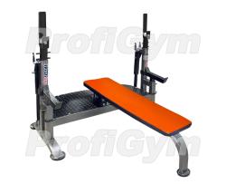 Скамья для жима лежа пауэрлифтинг, домкратная скамья ProfiGym Пл-0060-F купить в Воронеже