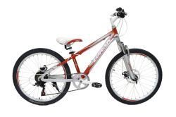 Велосипед Lorak Shark 24 White красно-белый купить в Воронеже