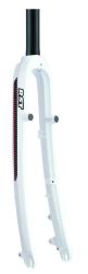 Вилка 26"х28.6 жесткая 1-0500 ал.-магний 750г V+D CITY/TREKKING белая RST RF-M6 купить в Воронеже