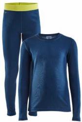 Тёплый комплект термобелья Craft Core Warm Baselayer Синий детский 1909712-349645 купить в Воронеже