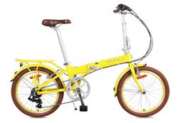 Складной велосипед Shulz Easy желтый купить в Воронеже