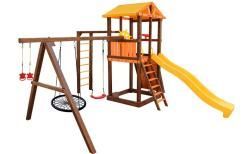 Игровой комплекс Perfetto sport «Pitigliano-8» + качели "Паутина" купить в Воронеже