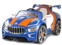 Электромобиль Eltreco Maserati A 222 AA кожа синий купить в Воронеже