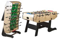 Игровой стол - футбол складной "Maccabi" (140x75x89, светлый) купить в Воронеже