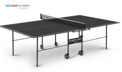 Теннисный стол Start Line Olympic с сеткой (черный) купить в Воронеже