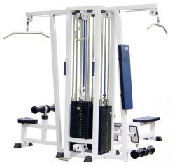 4-х позиционная станция с одинарной блочной рамкой (грузоблок) MB Barbell MB 3.16.1 купить в Воронеже