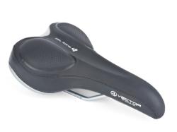 Седло велосипедное AUTHOR спорт/туризм VECTOR гелевое 265х155мм черное купить в Воронеже