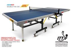 Стол теннисный Double Fish 233 синий купить в Воронеже